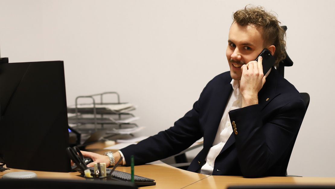 Leander Röhrig, ehemaliger Steuerring-Springer und angehender Beratungsstellenleiter